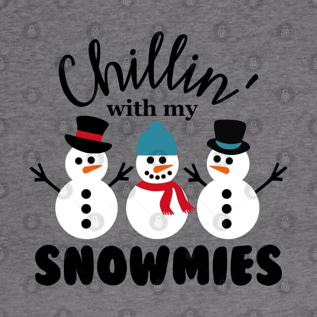 Chillin' With My Snowmies by MarinasingerDesigns